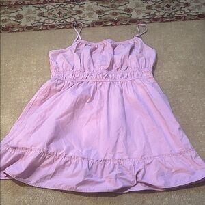 Elegant Lavender Mini Dress